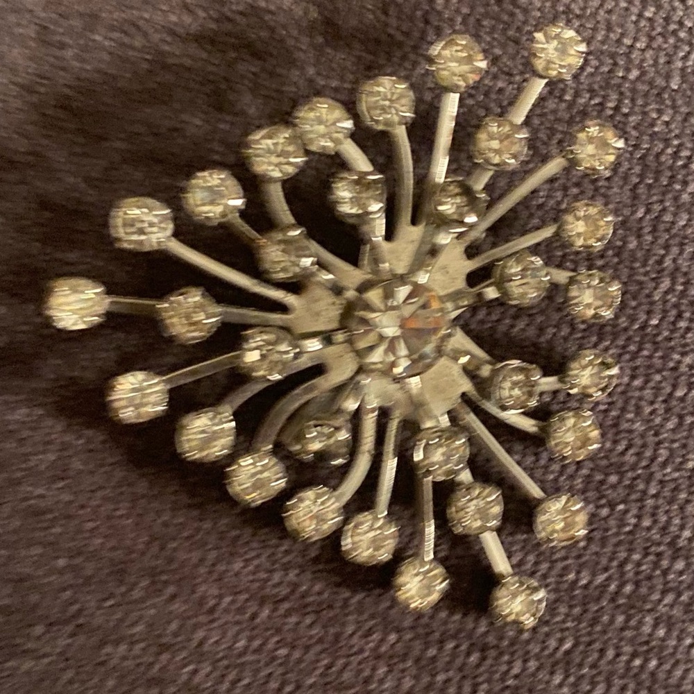 Vintage Triangle Shape Brooch